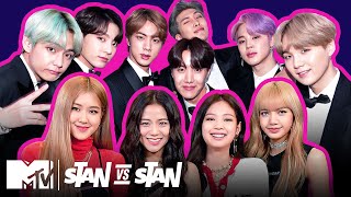 BTS vs. BLACKPINK! 🌟Battle of the K-Pop Stans | Stan vs. Stan