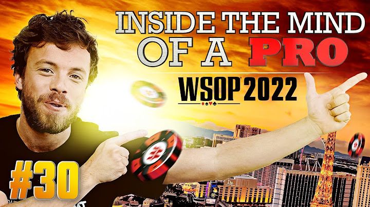 ♠♣♥♦ Inside the Mind of a Pro @ 2022 WSOP #30 (Romain Lewis)