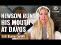 Newsom’s Davos Ego Trip Left California Broke, Isolated, and Desperate
