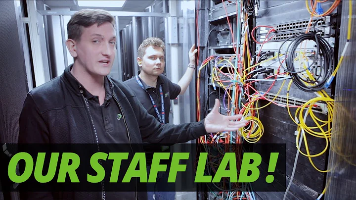 A DAY in the LIFE of a DATA CENTRE | WHAT is in our STAFF LAB?