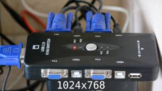 KVM-switch (КВМ переключатель) KBT Technology KVM-41UA - обзор товаров с Aliexpress