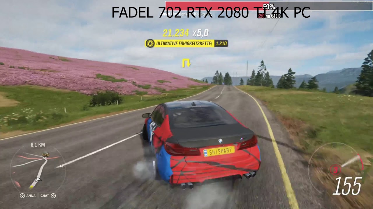 forza horizon 4 Lenkrad rtx 2080 ti 4k pc YouTube