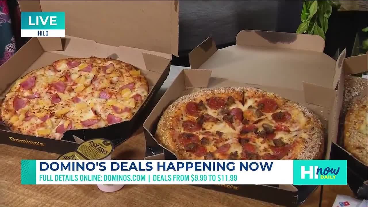 Domino's Black and Gold box deal brings pan pizzas, Parmesan