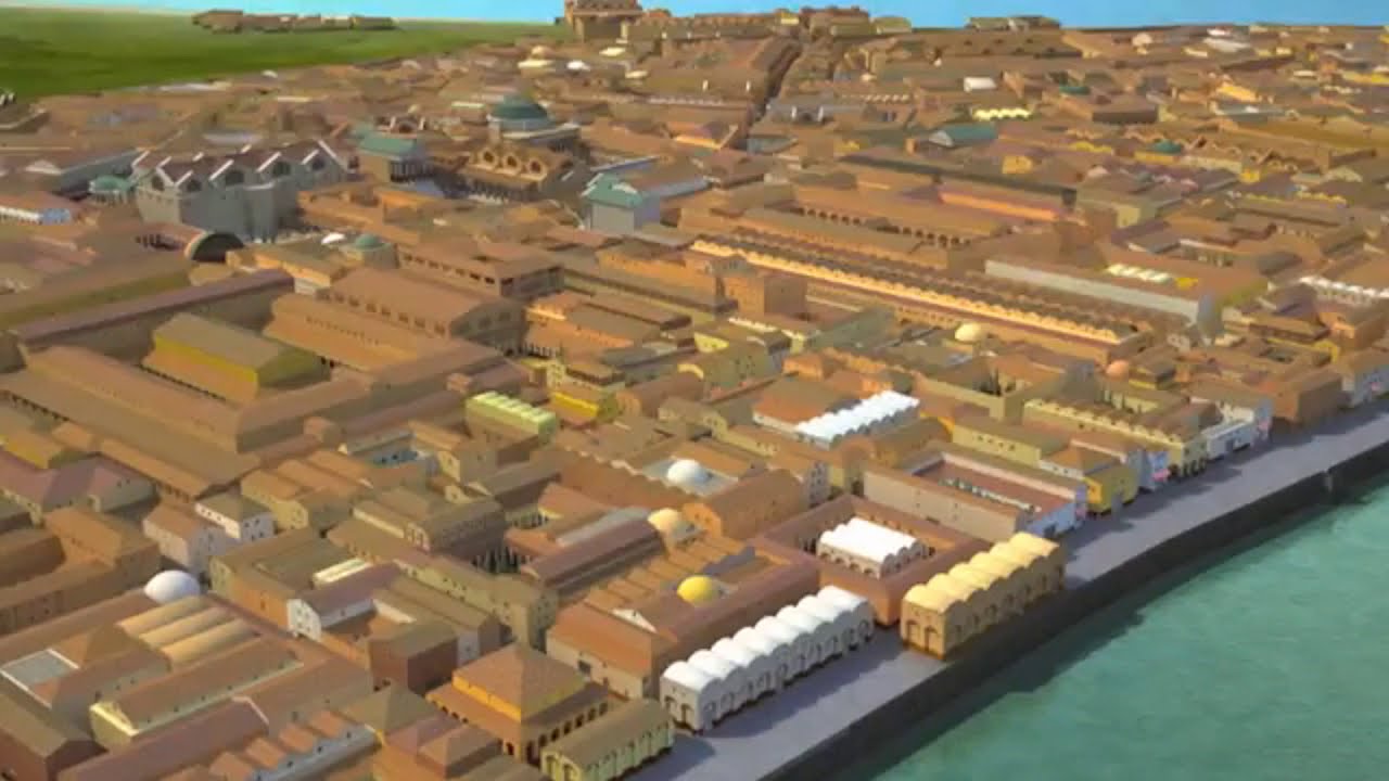 Остия Антика. "Термы Форума" = Ostia Antica. "Terme del Foro"