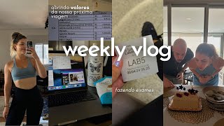 WEEKLY VLOG | VAMOS VAJAR, ABRINDO VALORES, MEU ANIVERSÁRIO, EXAMES E VIDA REAL