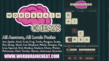 WordBrain Pig 9 Cheats | WordBrain Cheats | Pig 9 Answer