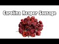 Carolina Reaper Sausage (1.5 Million Scoville Heat Units)