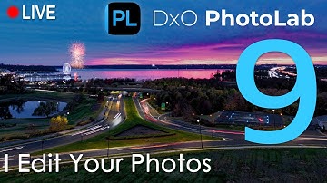 Photo editing LIVE with DxO Photolab 9.2 - Send me your photos!
