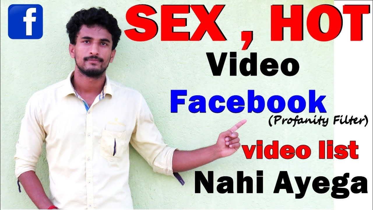 How to Add Profanity filter on your facebook account//Hot,Sex video koi nahi ayega FB Acount pic