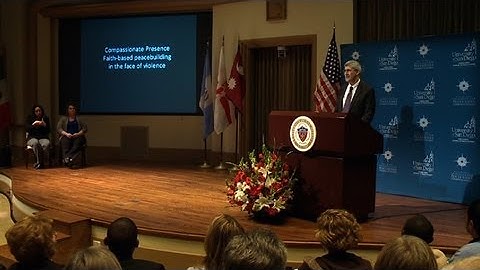 Compassionate Presence: Faith-based Peacebuilding in the Face of Violence with John Paul Lederach