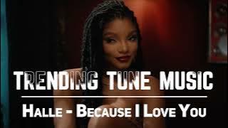 Download lagu Halle - Because I Love You (Audio Visualizer)