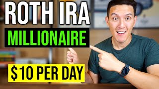 Celebrity Becoming a TAX FREE Millionaire with $10 Per Day: The Roth IRA Explained! Wealth