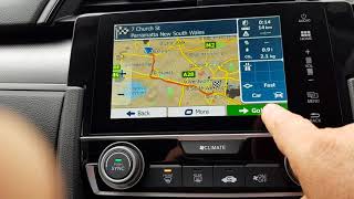 2018 honda civic vti-l indash gps navigation system 😎