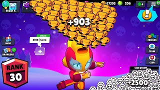 MAX NONSTOP to 1000 TROPHIES! Brawl Stars