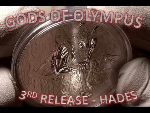 Silver Gods Of Olympus Series: Hades Coin