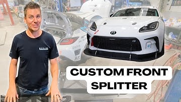The Best Custom Front Splitter EVER For Our Electric Race Car! #TechTuesday