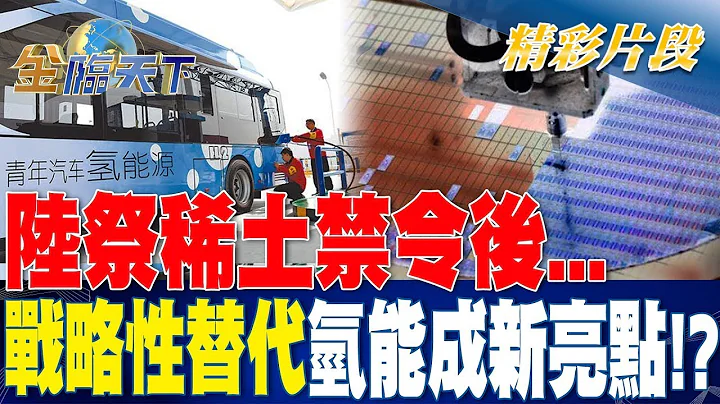 陆祭稀土禁令后... "战略性替代"氢能成新亮点！？| 金临天下 20230707 - 天天要闻