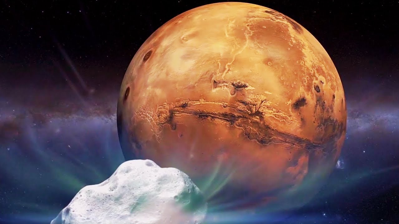 Extraterrestres avisaron de un cometa sobre Marte