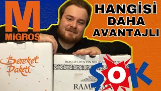 RAMAZAN PAKETLERİNİ İNCELEDİM