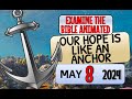  our hope is like an anchor  examine the bible animated