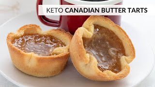 Ooey Gooey KETO BUTTER TARTS!