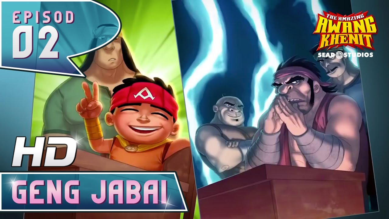 The Amazing Awang Khenit Episode 2 Geng Jabai HD 2D YouTube