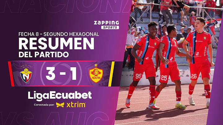 El Nacional 3 - 1 SD Aucas / Fecha 8 - Segundo Hexagonal  / Liga Ecuabet conectada por Xtrim