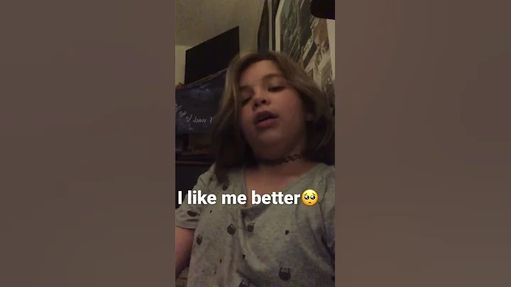 I like me better when Im with you