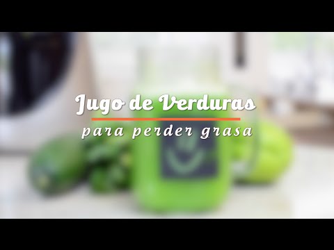 Jugo de verduras para perder grasa