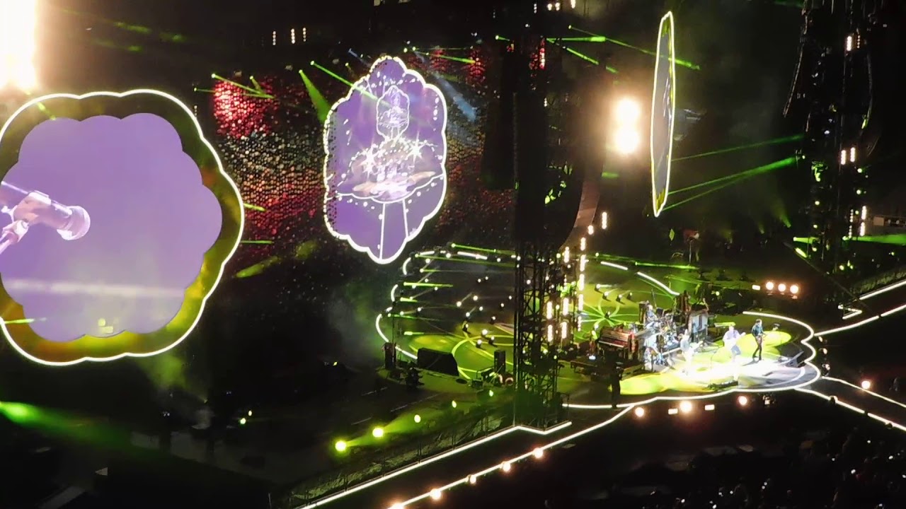 Coldplay concert in SeattleYellow 09232017 YouTube