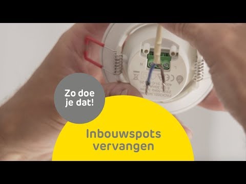 Video: Hoe vervang je een inbouwspot hanglamp?