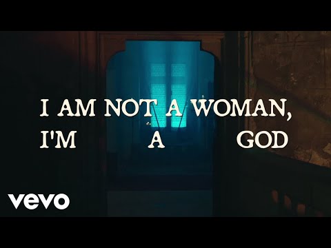 Halsey - I am not a woman, I'm a god (Lyric Video)