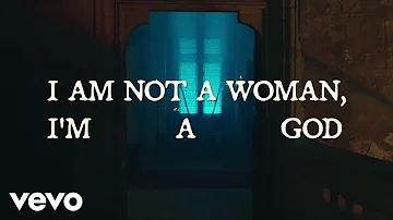 Halsey - I am not a woman, I'm a god (Lyric Video)