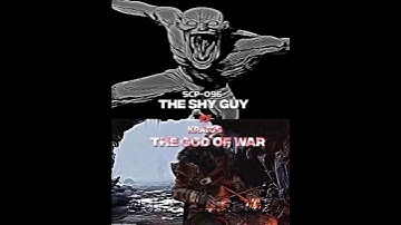 SCP-096 VS Kratos #shorts #shorts #dc #marvel #comics #trending #kratos #gow #scp #gaming