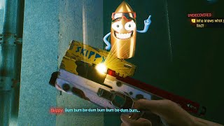 Skippy The Singing Gun (Best HandGun) Full Story & Showcase - Cyberpunk 2077