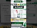 ❌ STOP doing this. ⚠️If you’re still using normal filters in Excel, Try this #excel #excelshortcut