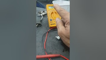 como medir a resistência da sonda lambda