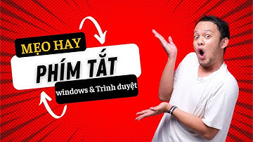 Tổng Hợp Các Phím Tắt Trong Windows Và Trình Duyệt – Tăng Tốc Làm Việc Siêu Dễ! #phimtat