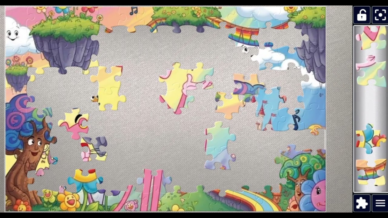 Pink Panther💖 in Rainbow Dreamy Land🌈🎊🪄🎀🎉🌹❤️🥳🧩 @jigsawzone 