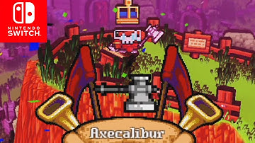 Skellboy - Walkthrough Part 8 - No Commentary Gameplay - Getting Axecalibur (Nintendo Switch)