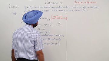 Best Free Lecture l  ADDITION THEOREM l ICSE CLASS 12 MATH l PROBABILITY l L846