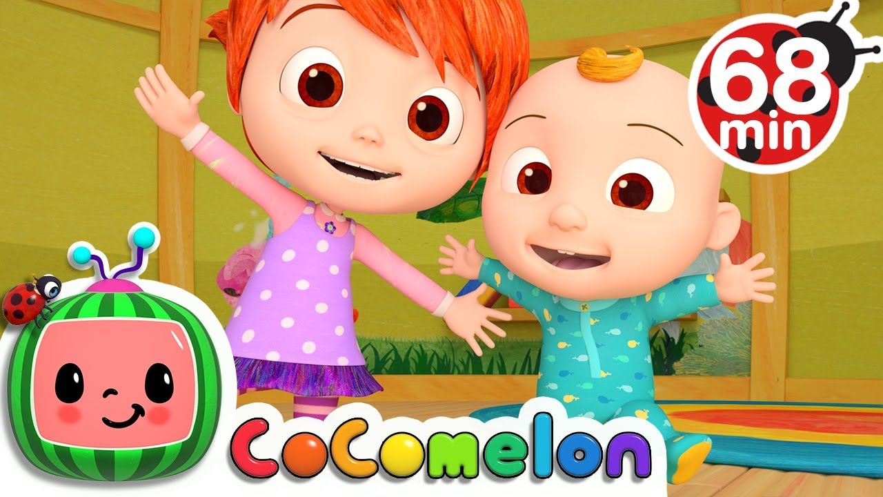 Stretching and Exercising Song  More Nursery Rhymes  Kids Songs   CoComelon