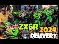 GRAND DELIVERY OF KAWASAKI ZX6R 2024 EDITION - 1ST IN INDIA!