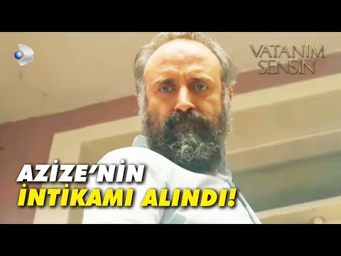 Cevdet, Azize'nin Hayatını Karartan Kumandanı Vurdu! - Vatanım Sensin 43. Bölüm