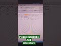 Excel six subject student marks list #shorts#shorts feed#shorts viral#Banashankari computer centre