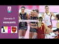 Trento  roma  highlights  11 giornata campionato 2324  lega volley femminile