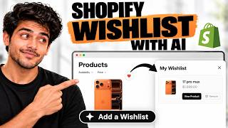 How to Add a Wishlist to Your Shopify Store with AI | AI Theme Code Editor (With in 2 Minutes)