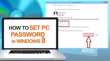 How to Set Password in Windows 8 Operating System | Computer & Networking Basics for Beginners