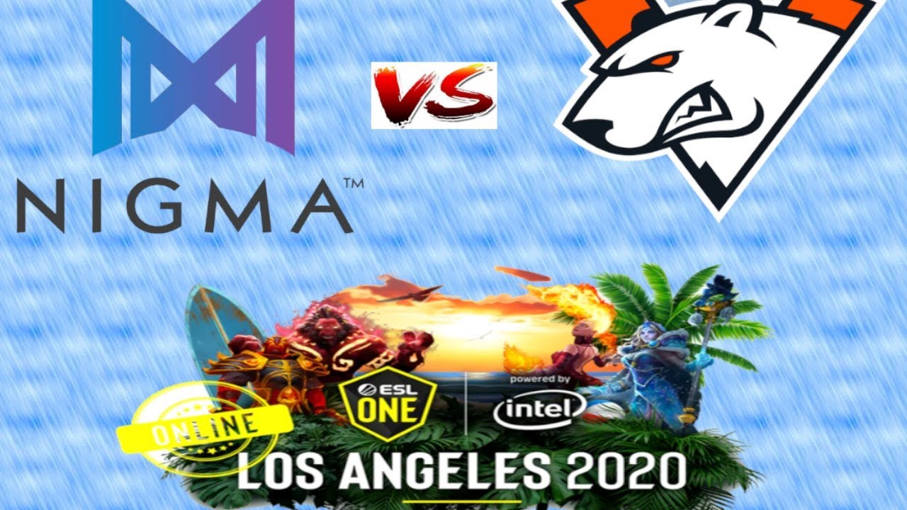 NIGMA VS VP GAME 1 BO3 ESL ONE ONLINE