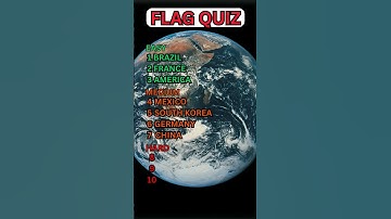 Only Geniuses Can Name All 10 Flags! 🇺🇸🇯🇵🇧🇷 / Flag Quiz